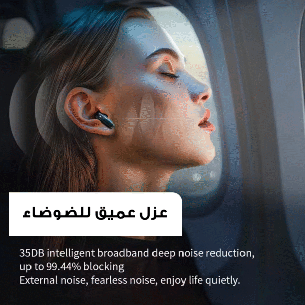 ⁦ايربودز بشاشة ديجيتال من دينيكس بضمان عامين⁩ - الصورة ⁦3⁩